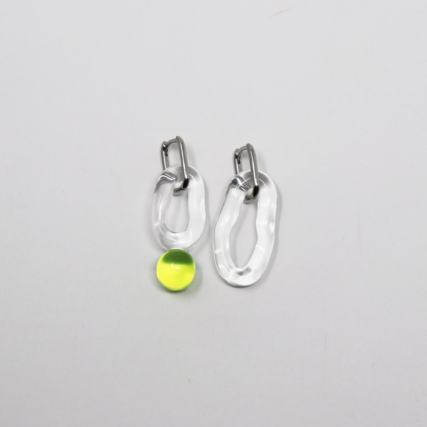 Asymmetrical Huggie Drop Earrings