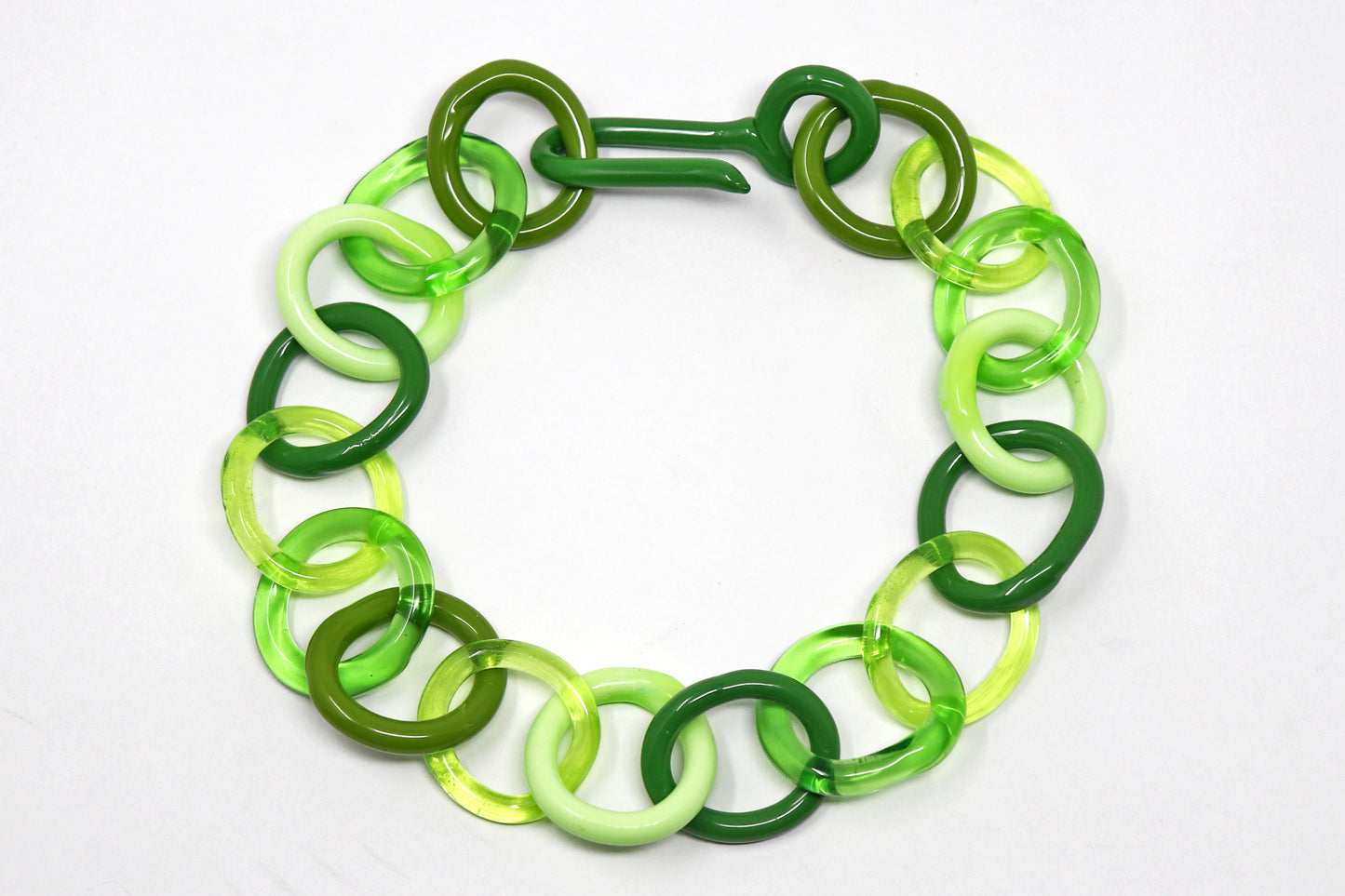 Chain Necklace in Green