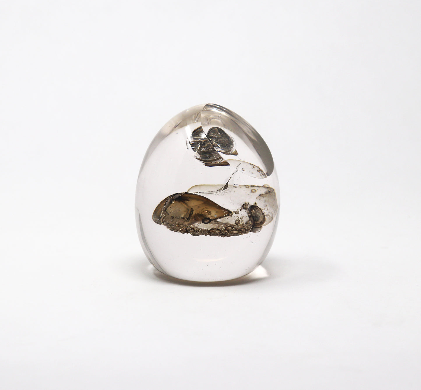 Two Cent Paperweight with a Facet
