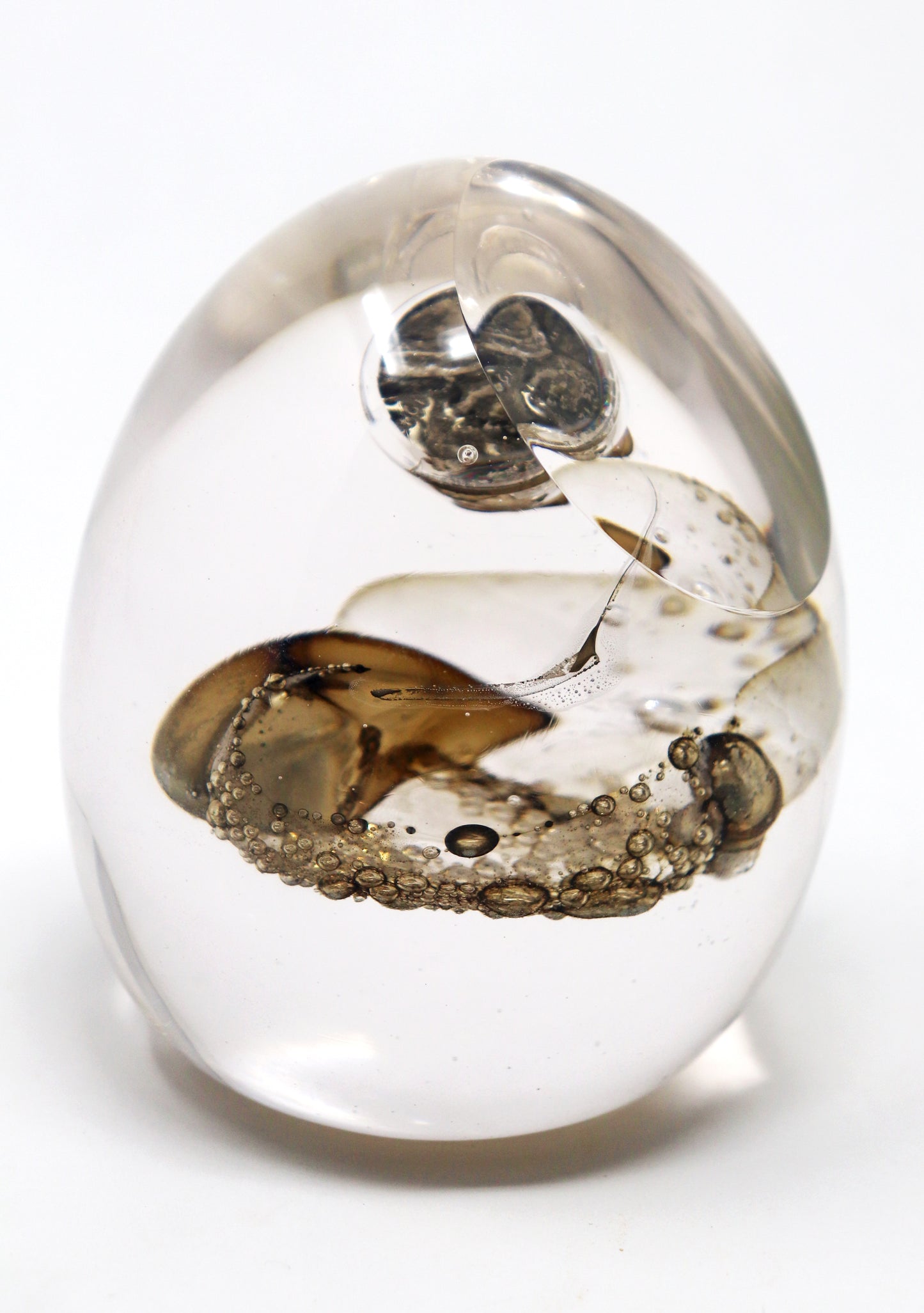 Two Cent Paperweight with a Facet