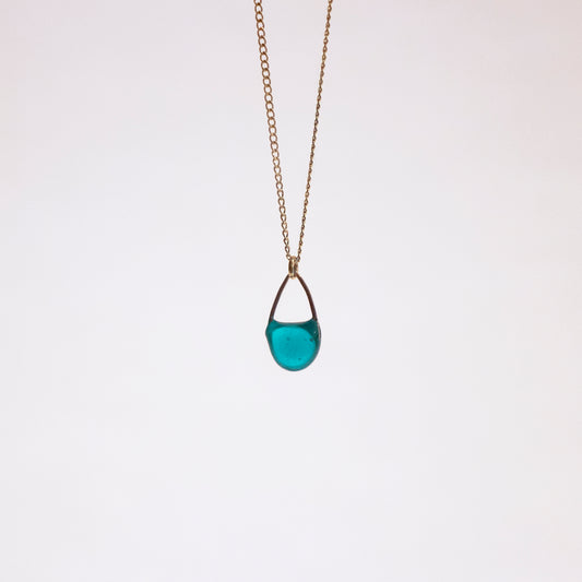 Small Godet Necklace in Gold