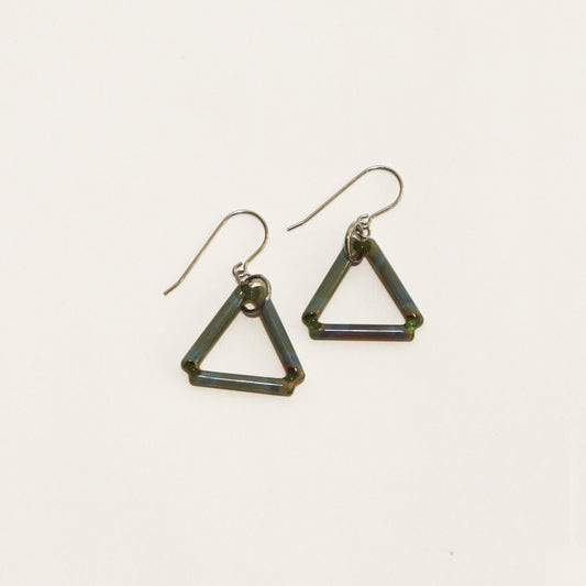 Small Triangle Earrings