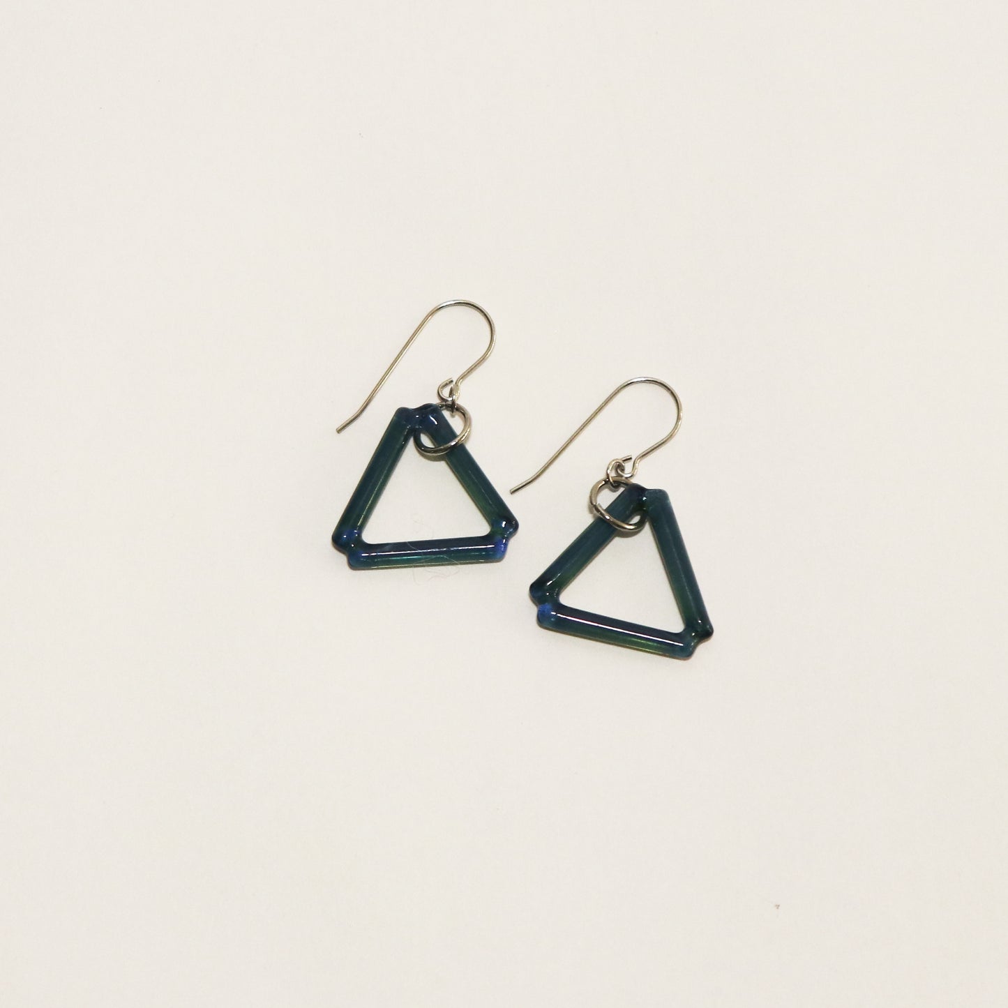 Small Triangle Earrings