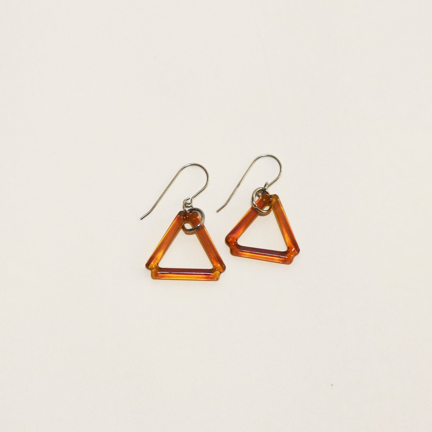 Small Triangle Earrings