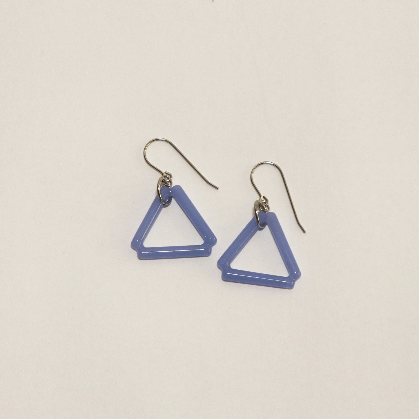 Small Triangle Earrings