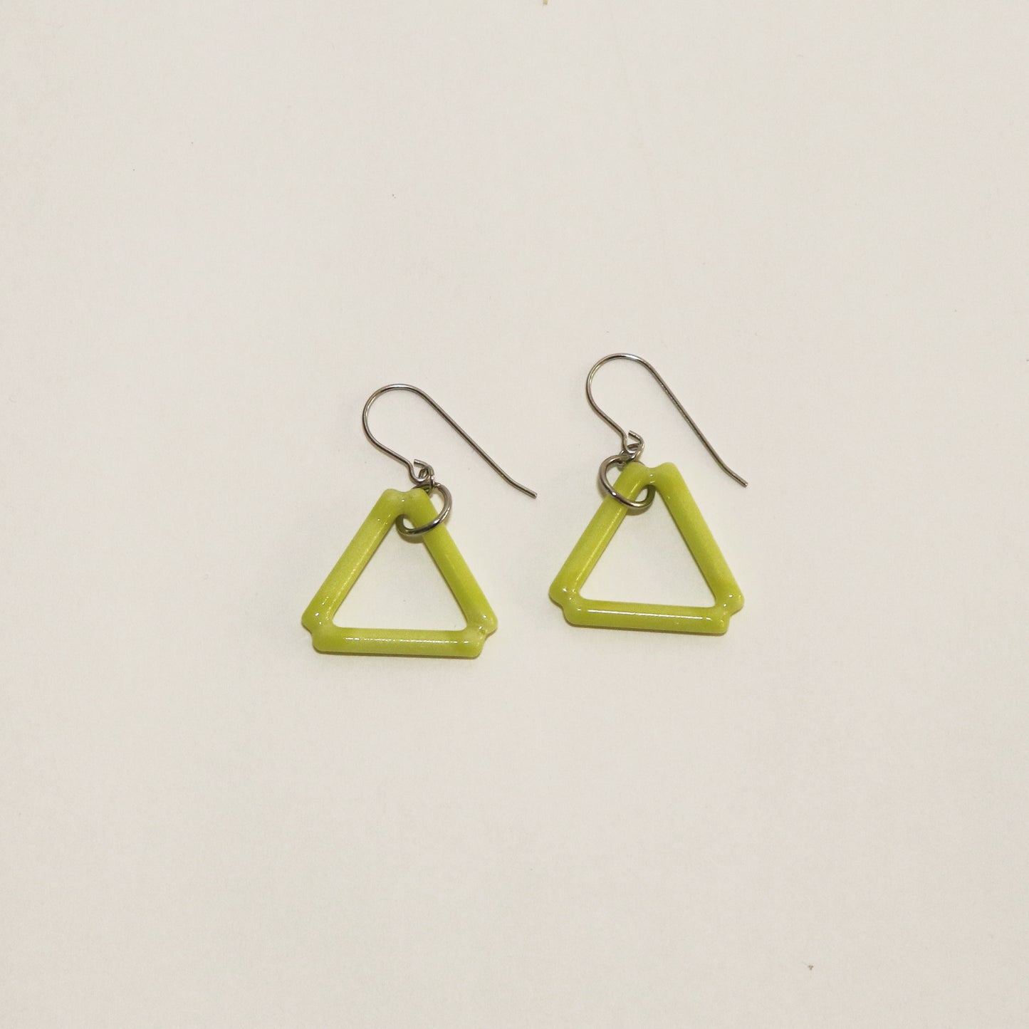 Small Triangle Earrings