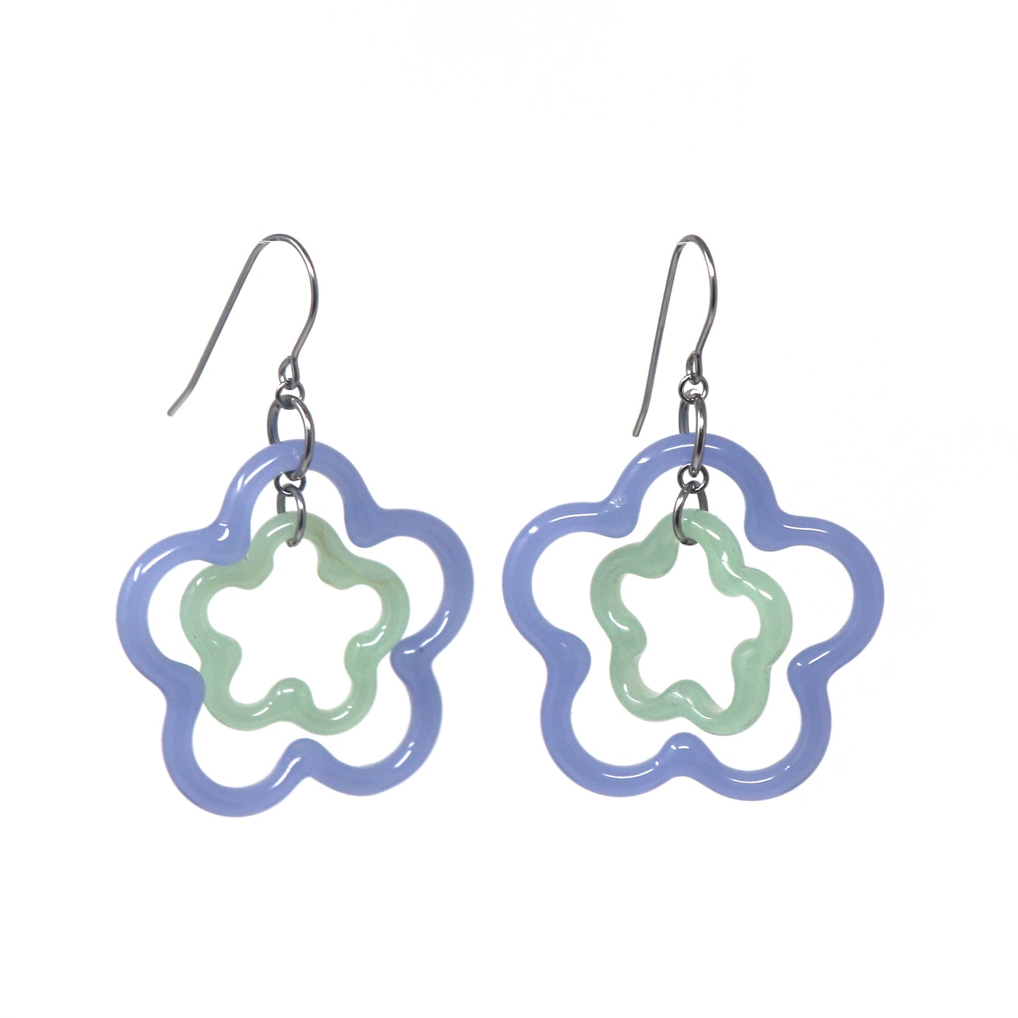 Flower Doodle Echo Earrings