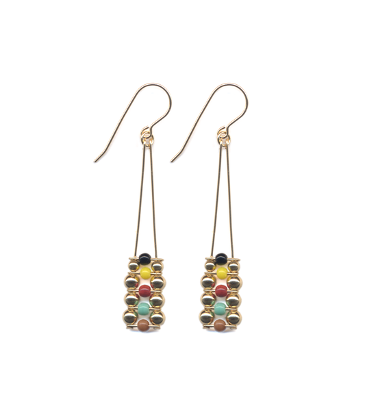 Klimt Stack Earrings