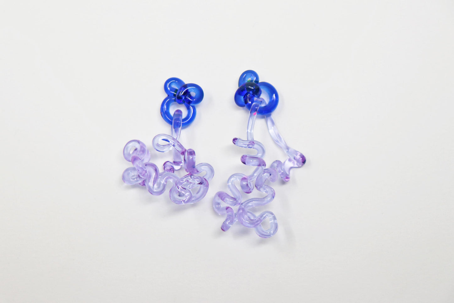 Knot and Squiggle Earrings