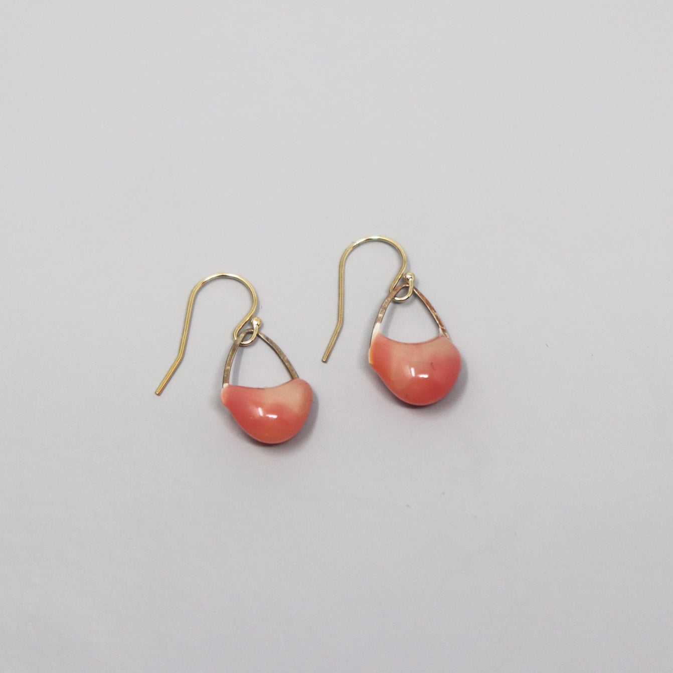 Medium Godet Earring in Gold Fill