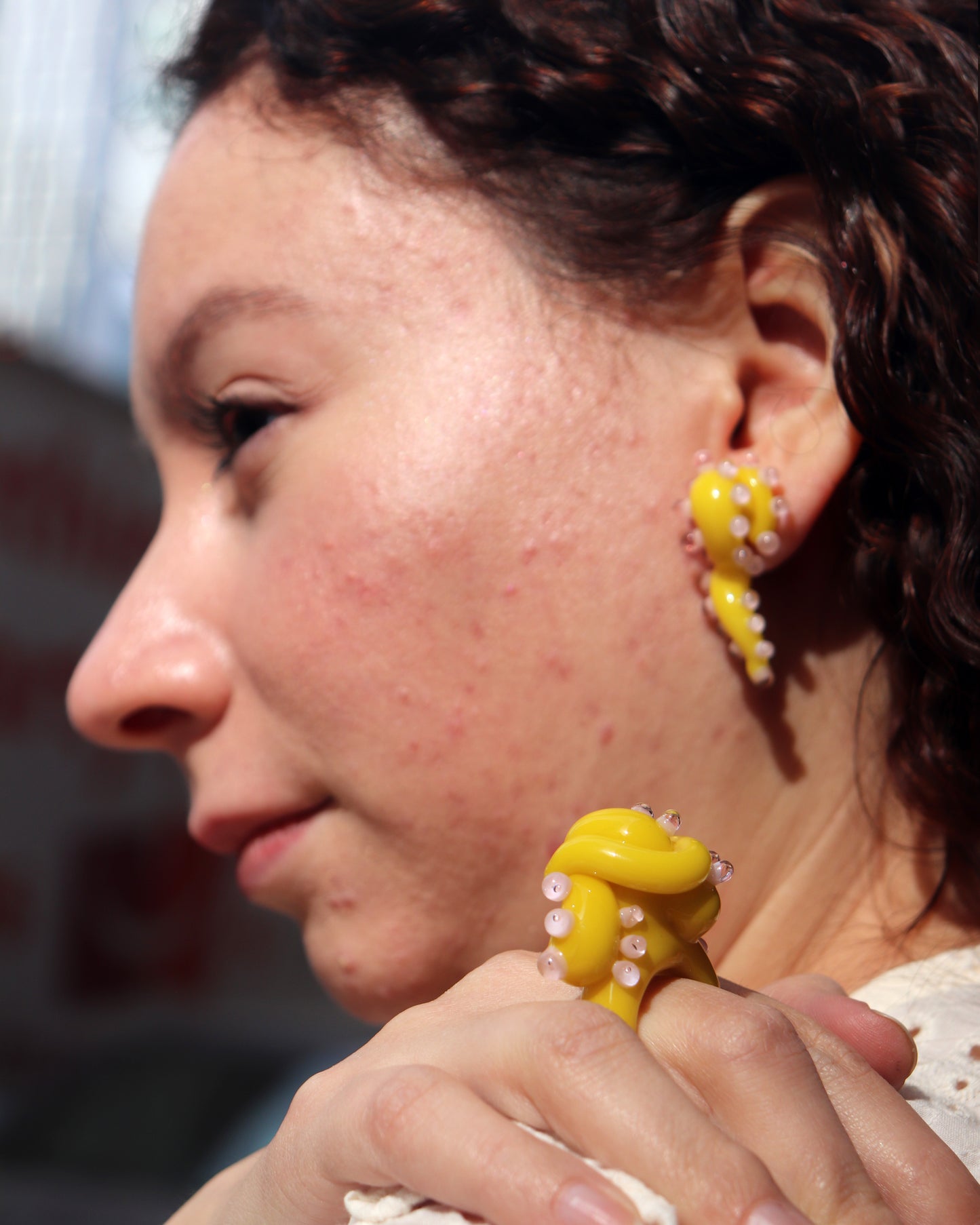 Yellow Coral Garden Ring