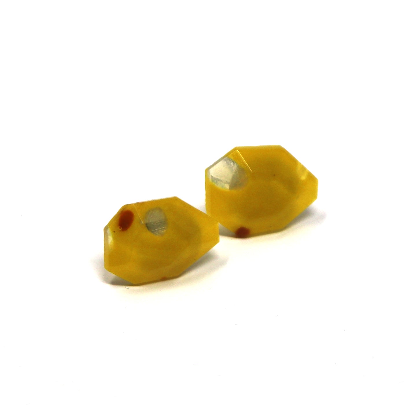 Yellow Post Earrings