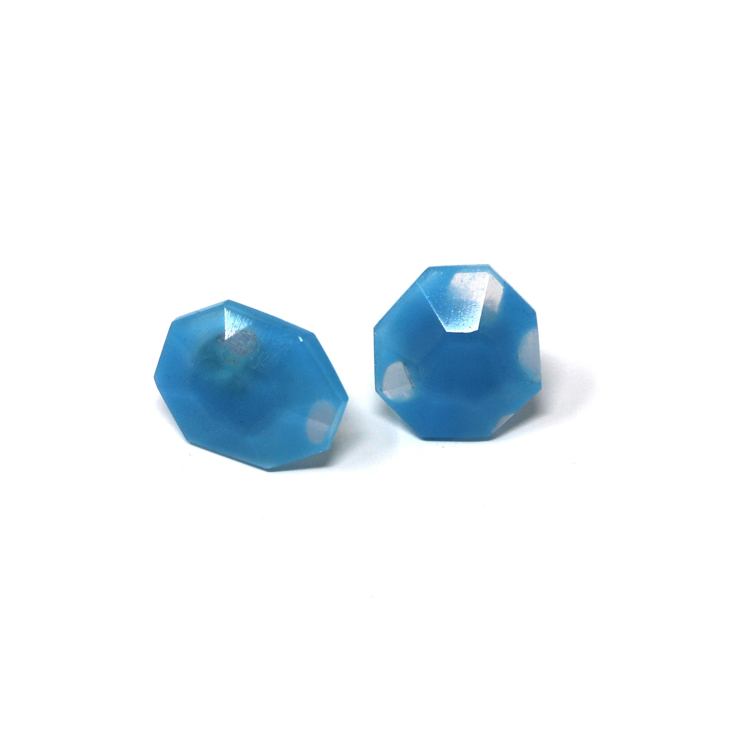 Blue Post Earrings