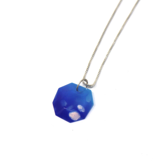 Blue Charm Necklace