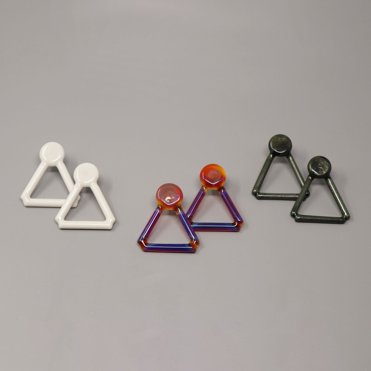 Triangle Post Earrings