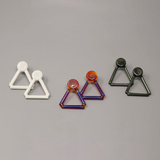 Triangle Post Earrings