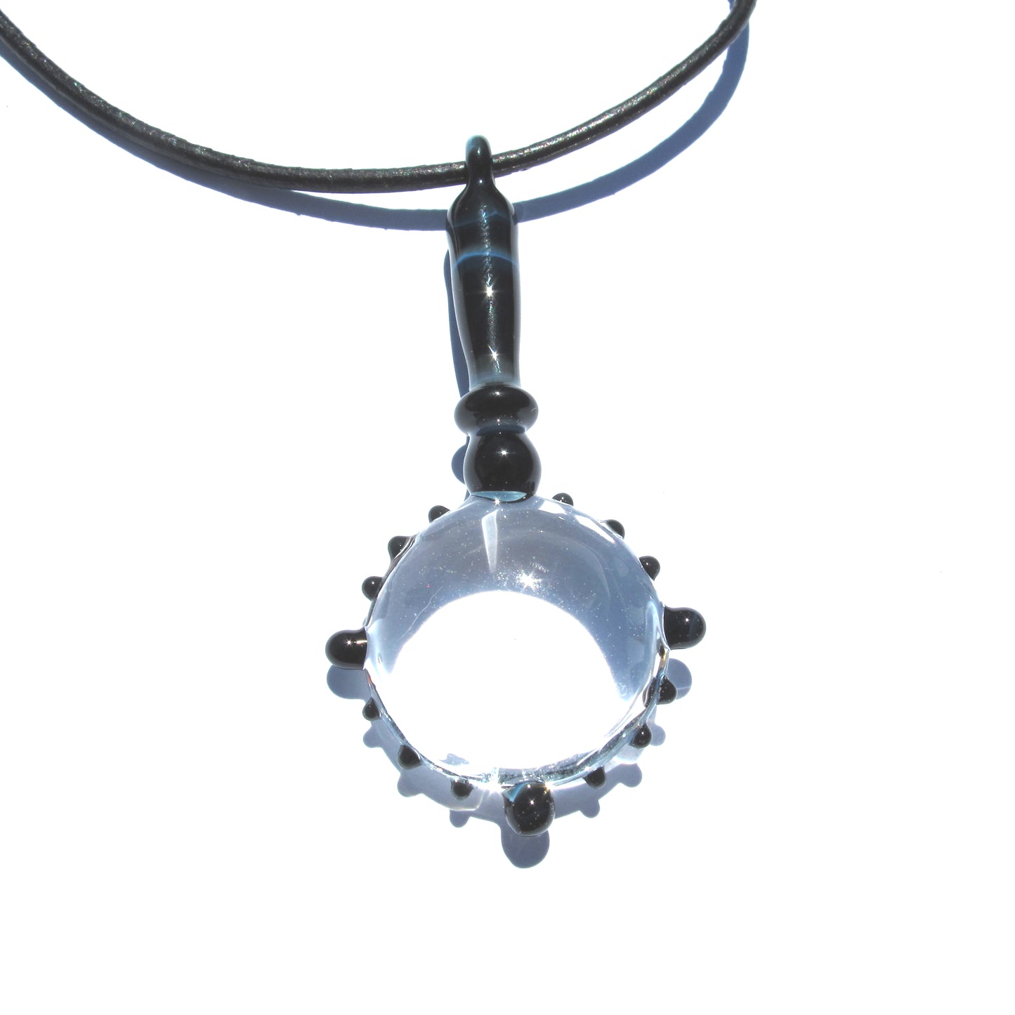 Magnifying Glass Pendant Necklace