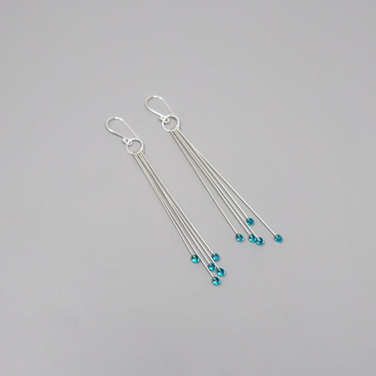 Stick Twiggy Earring in Sterling Silver