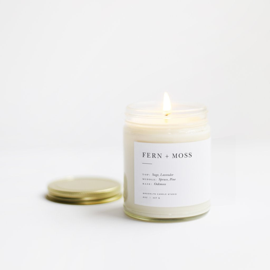 Fern + Moss Soy Wax Candle