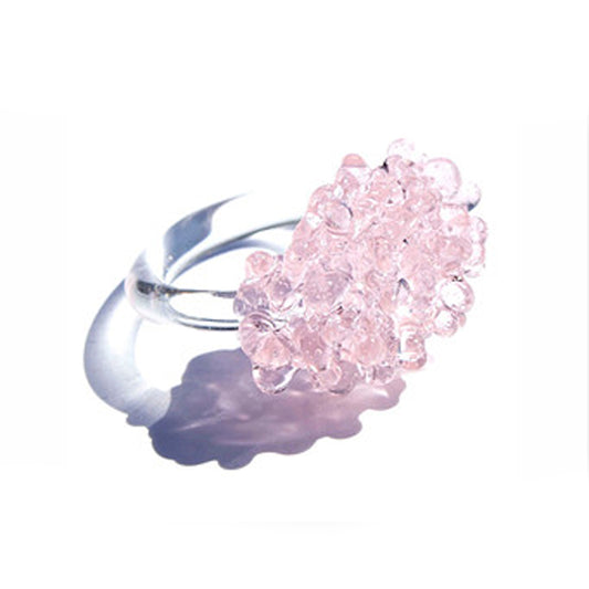 Transparent Color Ring - Pink