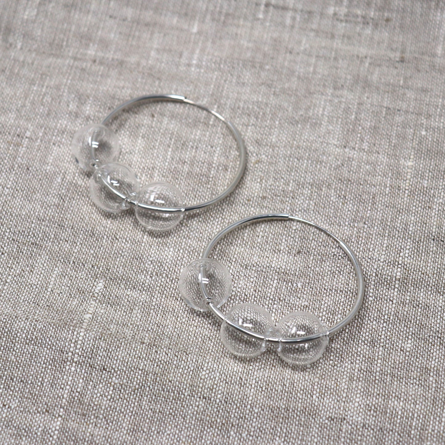 Triple Sphere Hoops